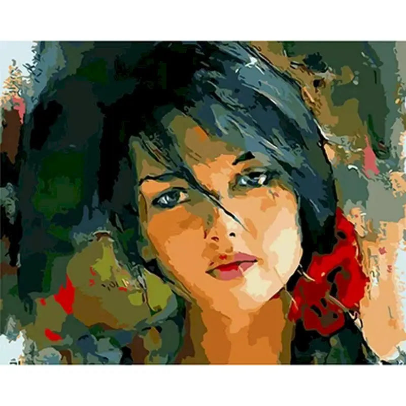 Abstract Woman | Paint by Numbers