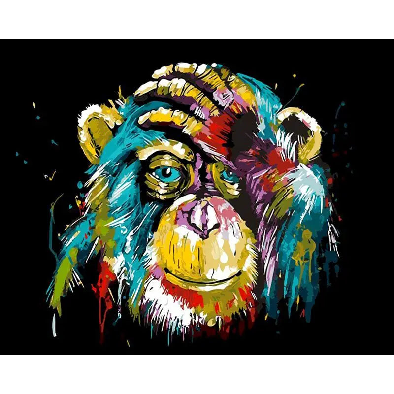 Monkey | Paint by Numbers