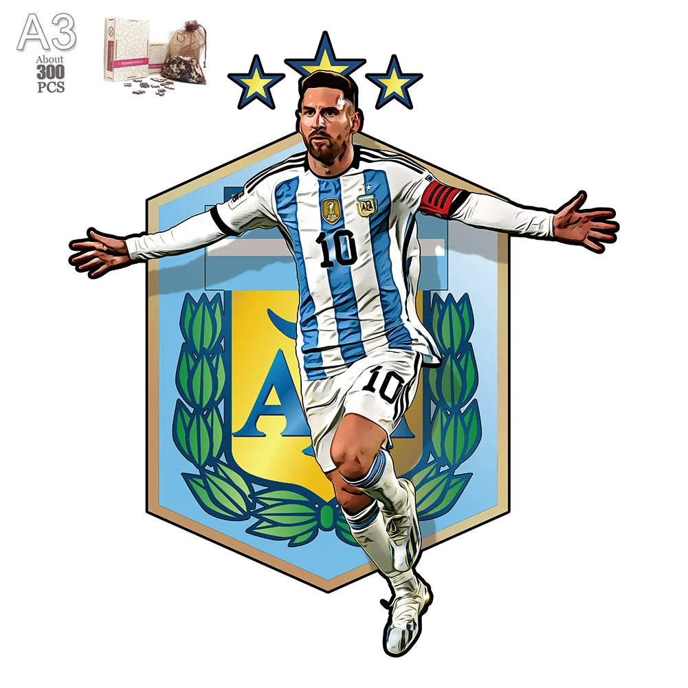 Messi Argentina | Wooden Puzzle