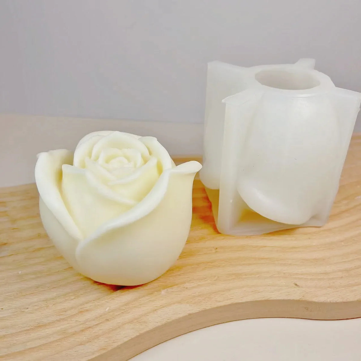 Rose mold | Candle making