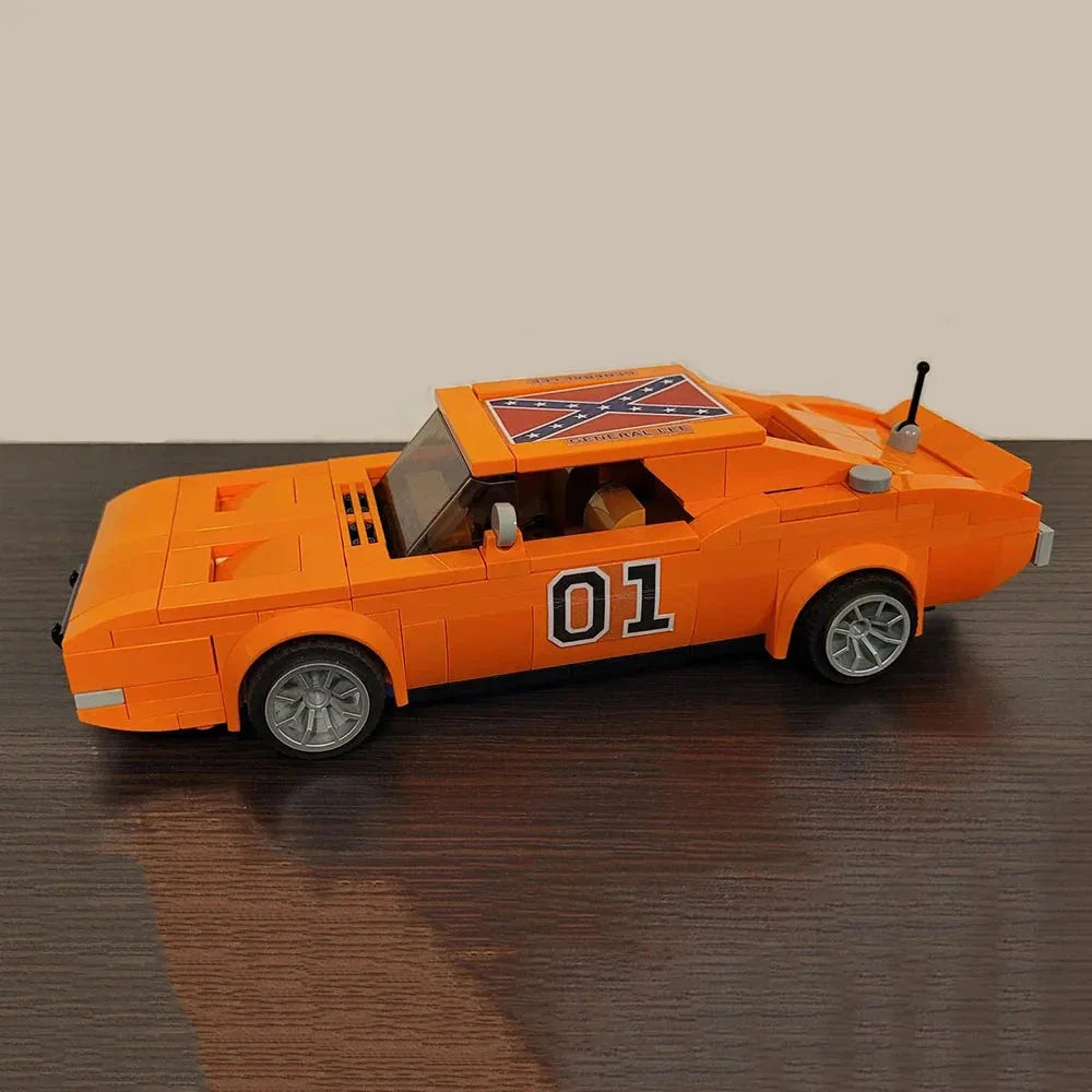 01 Vintage car | Building blocks