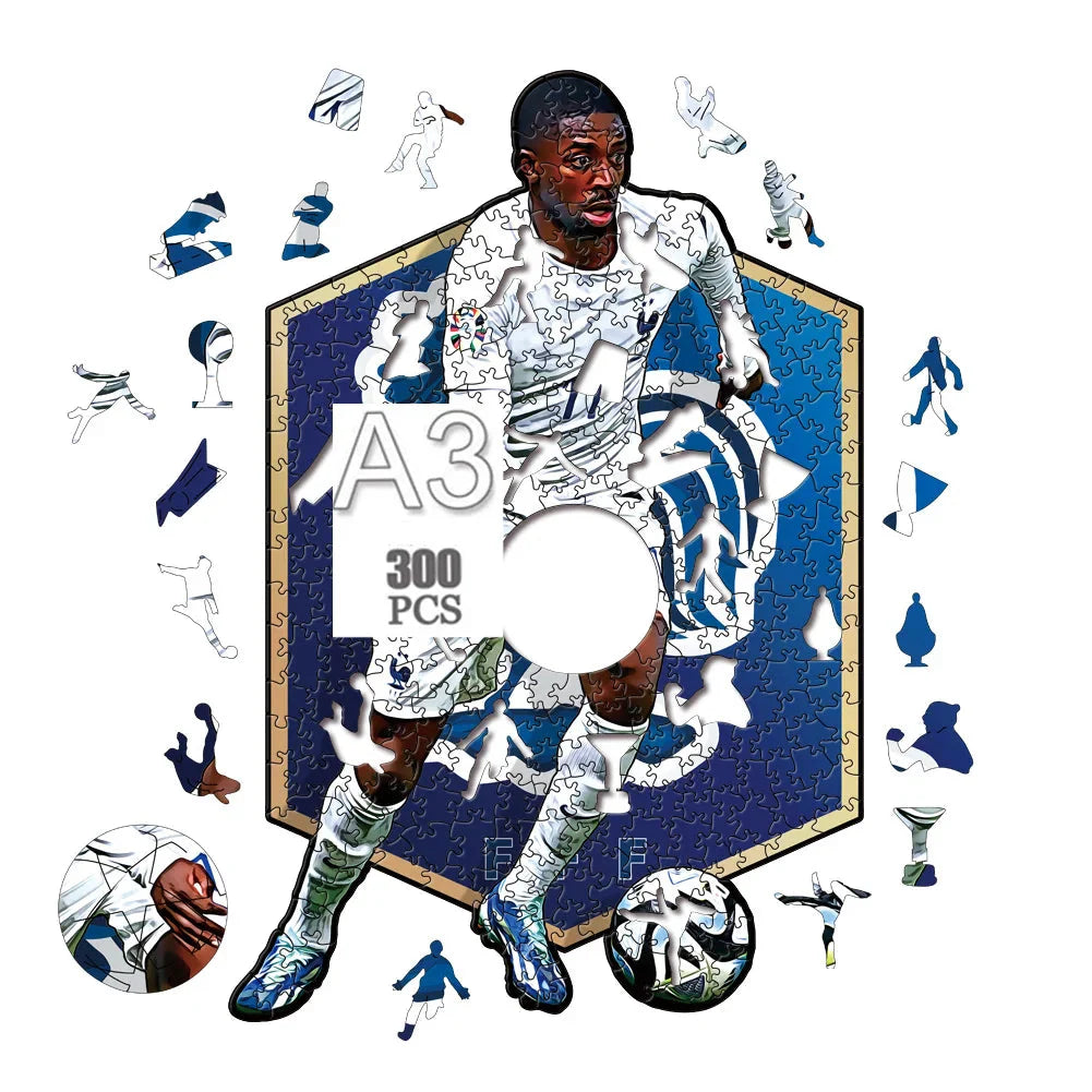 Ousmane Dembélé | Wooden Puzzle