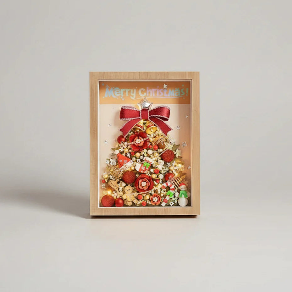 Christmas tree in a picture frame | Building Blocks