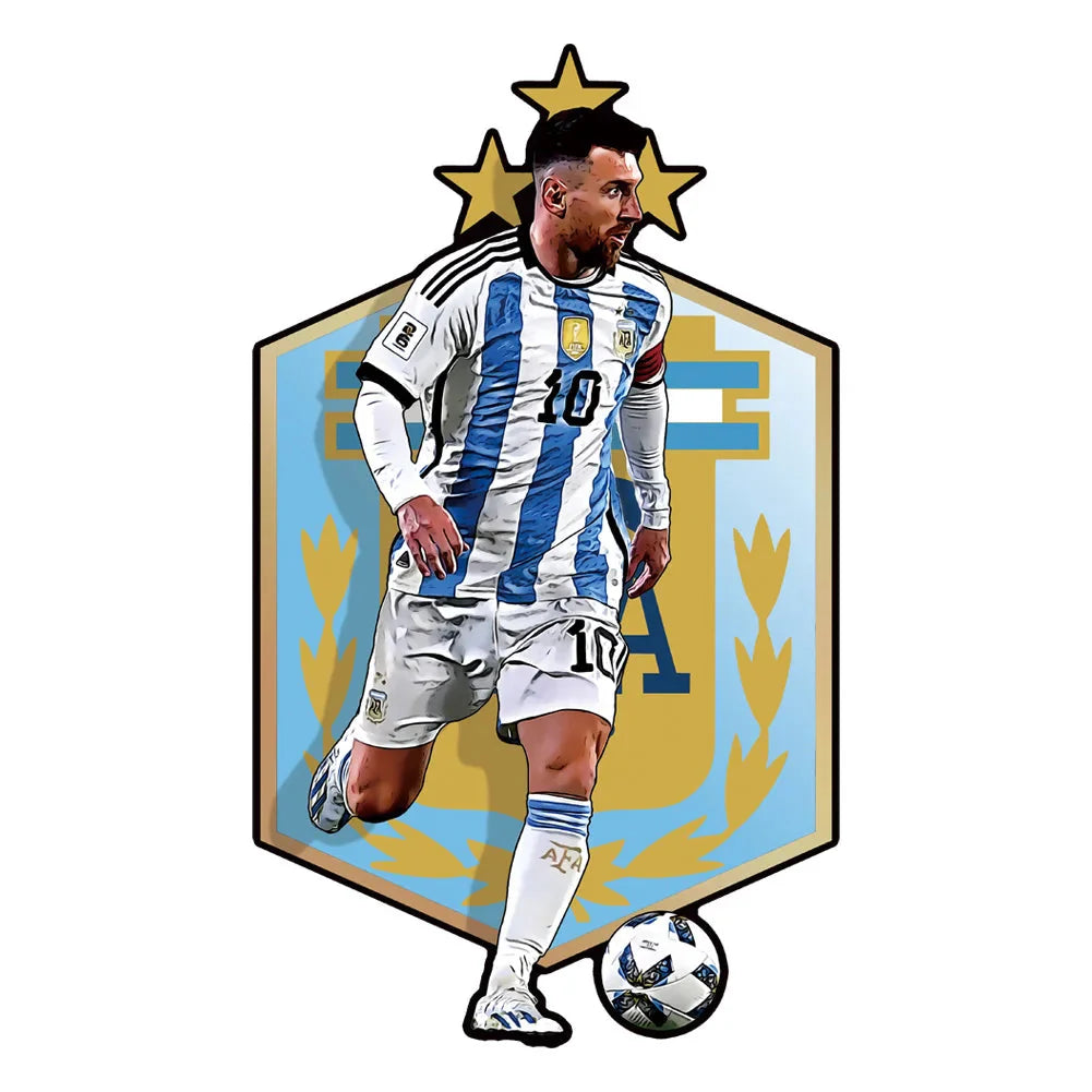 Messi Argentina logo | Wooden Puzzle
