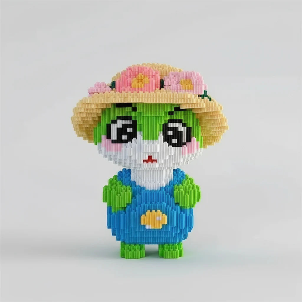 Turtle with Hat | Building Blocks