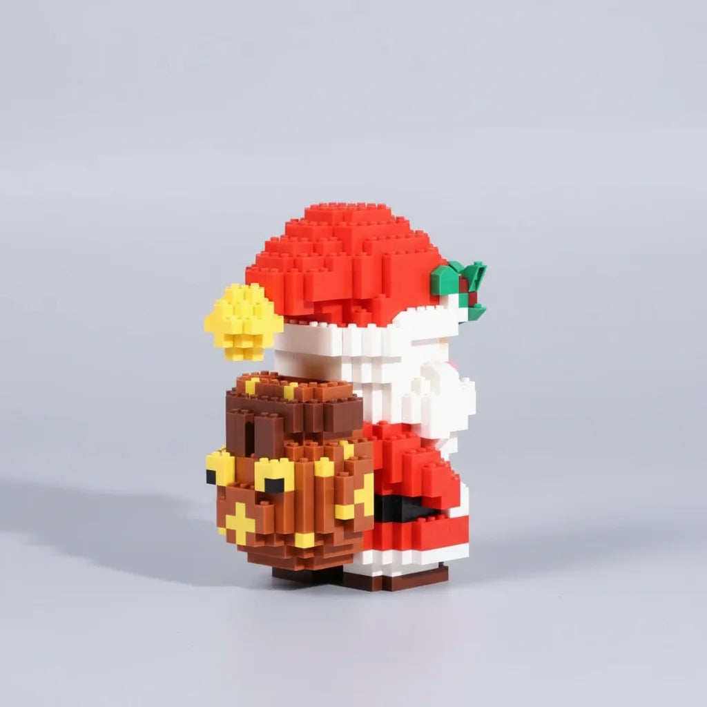 Santa Claus with little angels | Building Blocks
