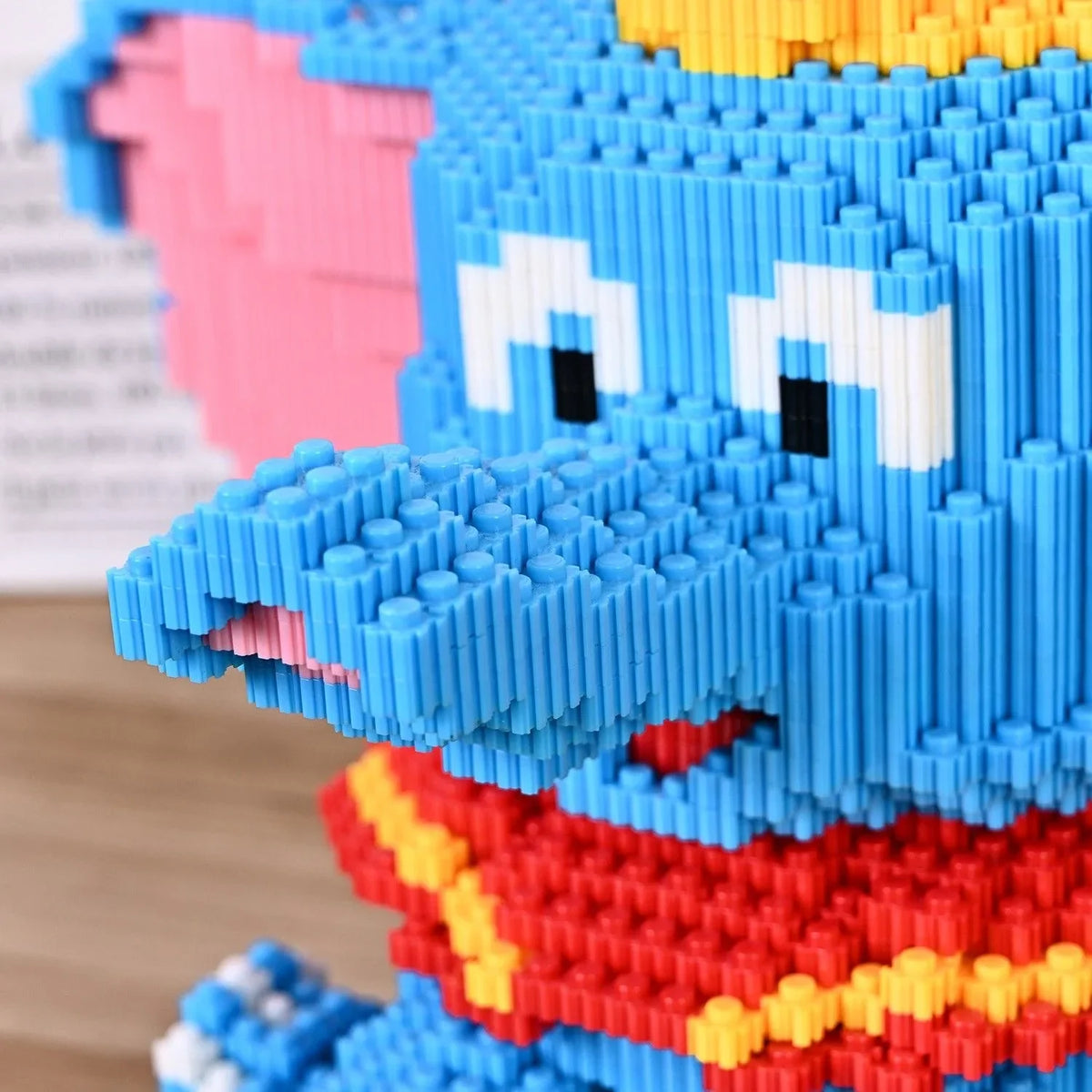 Blue elephant | Building bricks