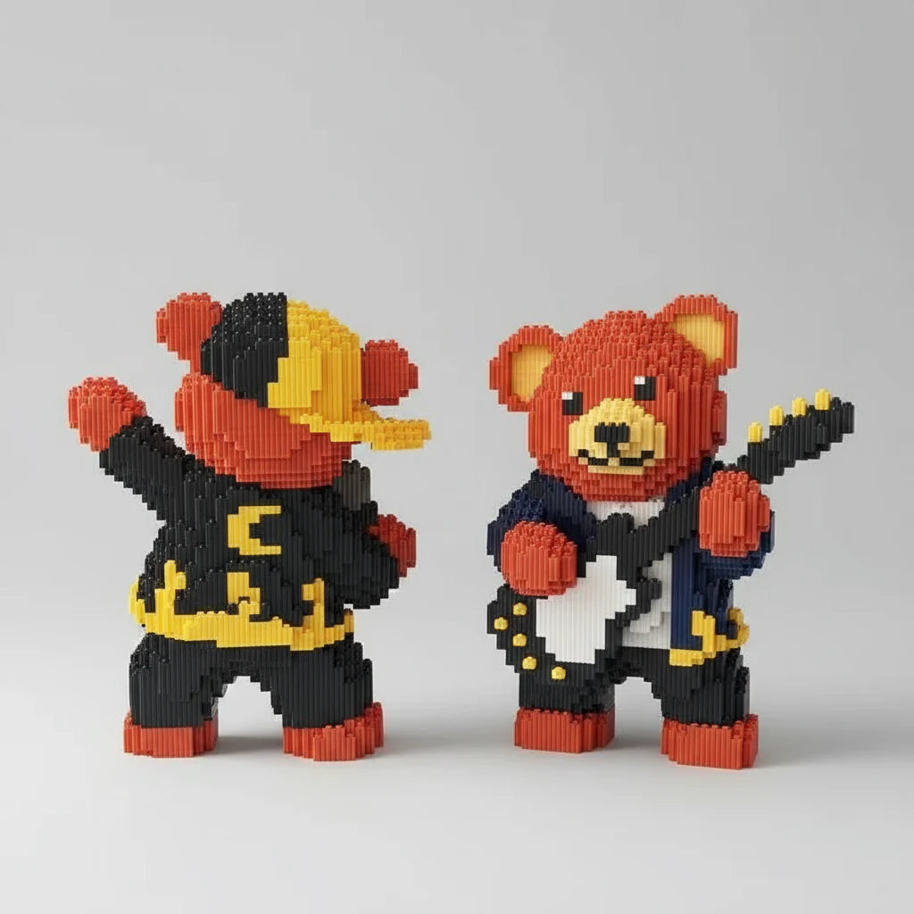Teddy Bear Band | Building Bricks
