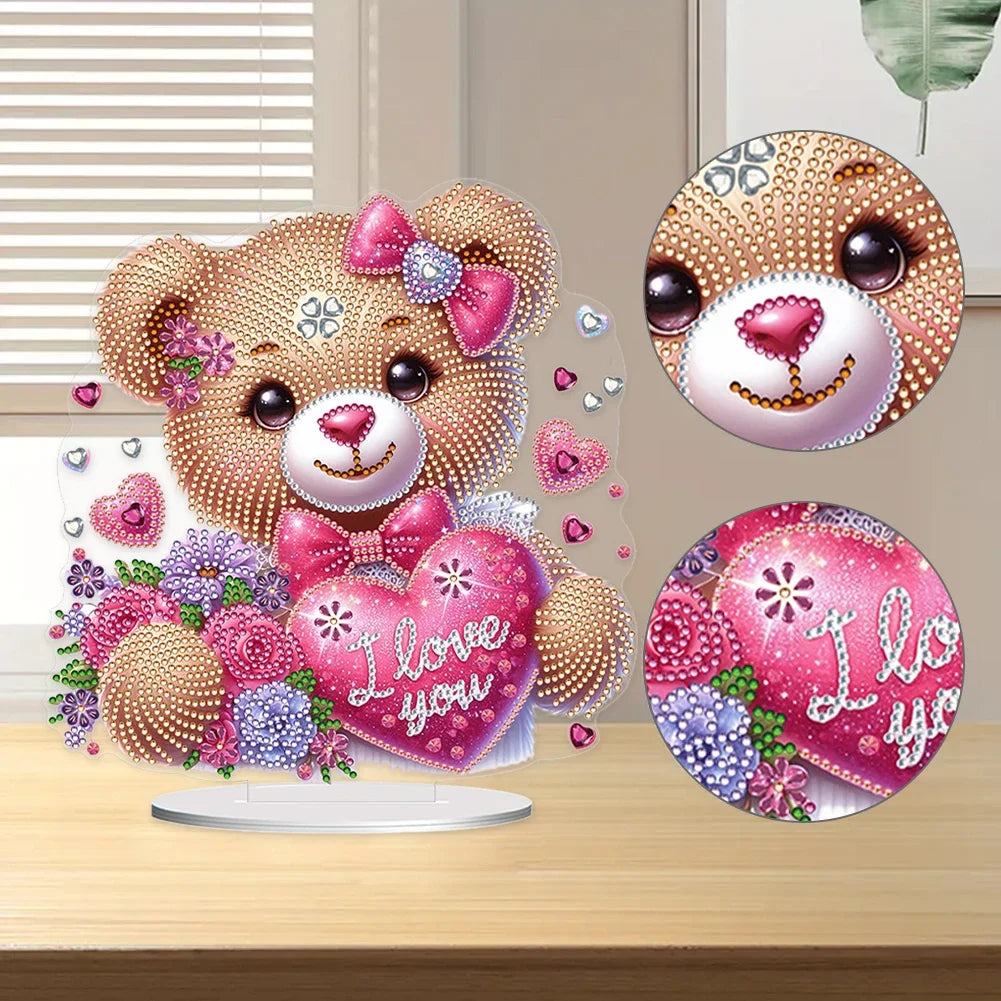5D Love bear | Diamond painting