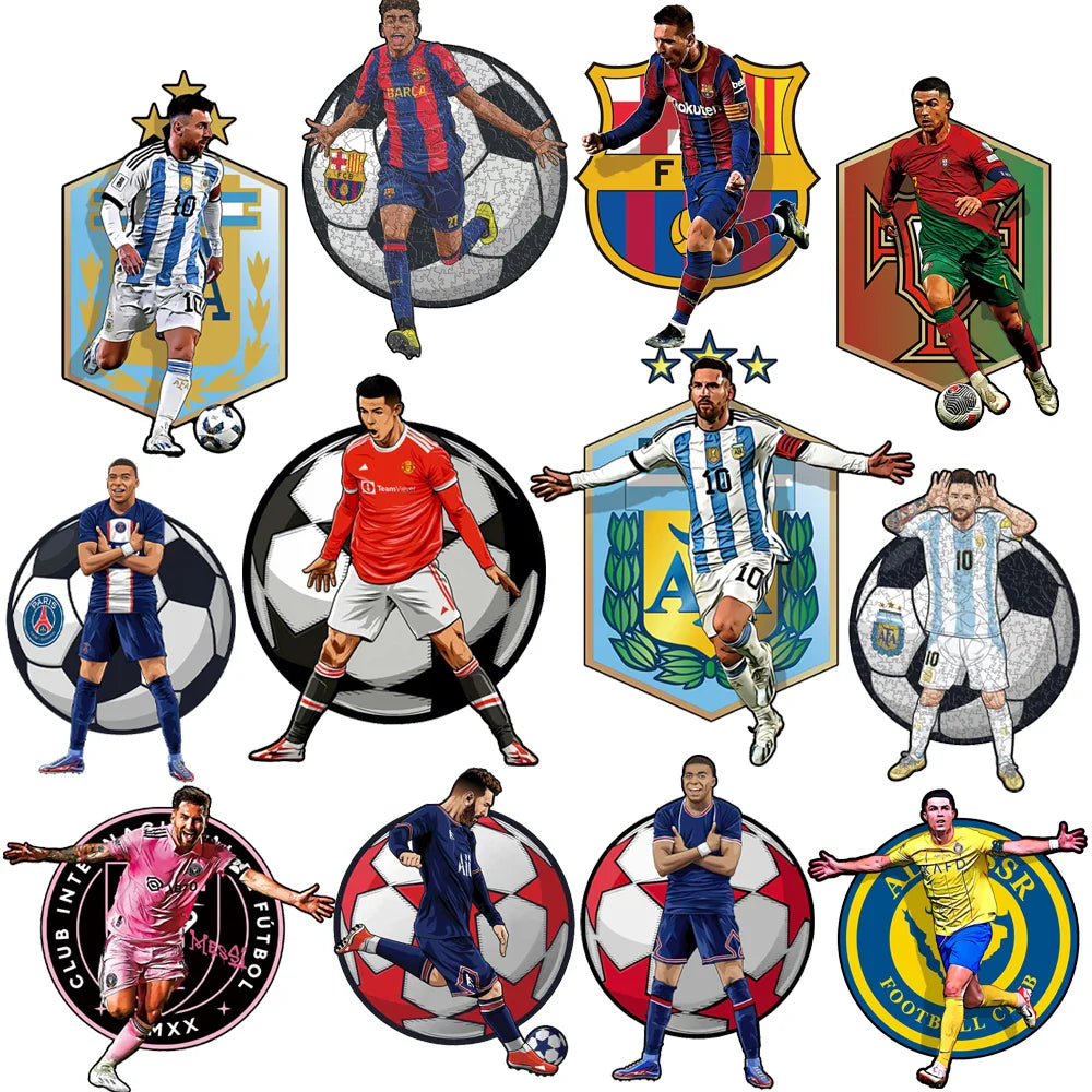 Ronaldo Portugal Logo | Wooden Puzzle