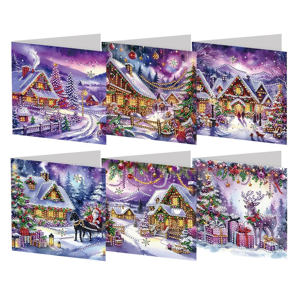 Various Cards | 6 Pieces | Diamond Painting