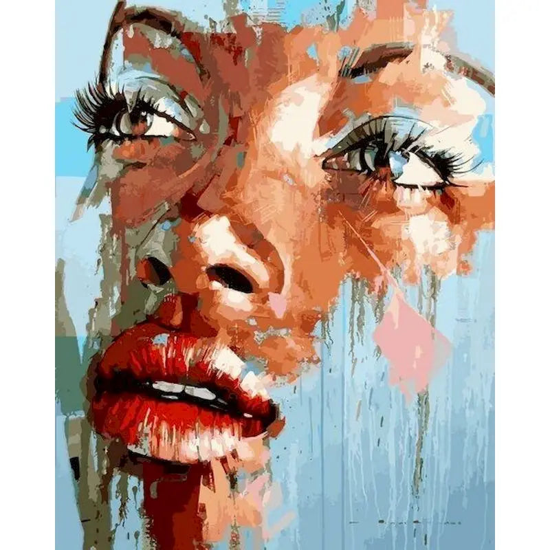 Abstract Woman | Paint by Numbers