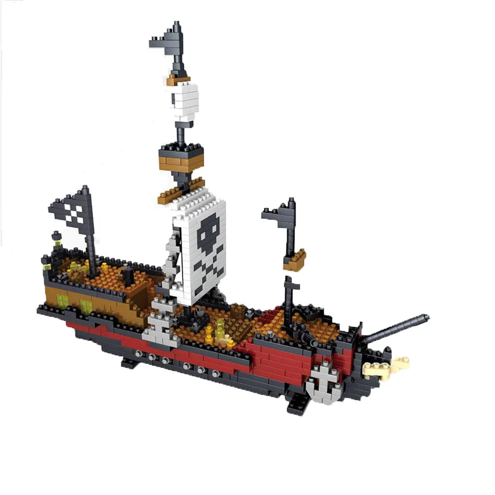 Mini Pirate Ship | Building blocks