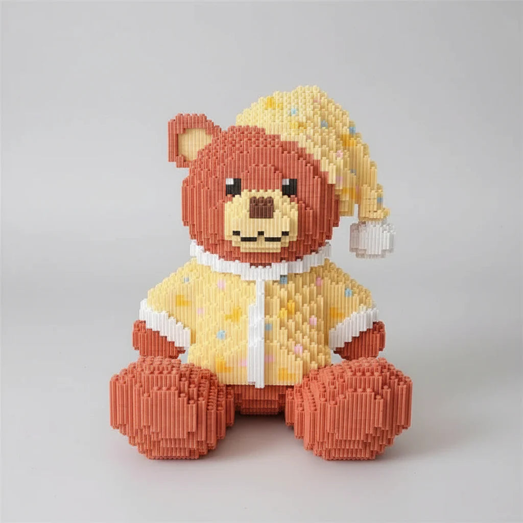 Bear with a Nightcap | Building Bricks