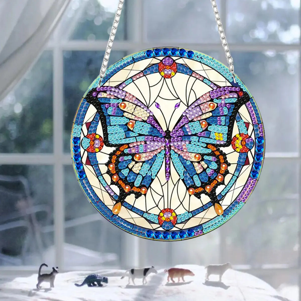 Butterfly dreamcatcher | Diamond painting