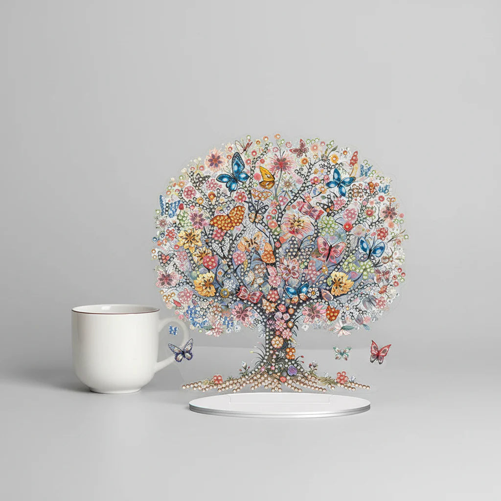 5D Butterfly tree | Diamond painting
