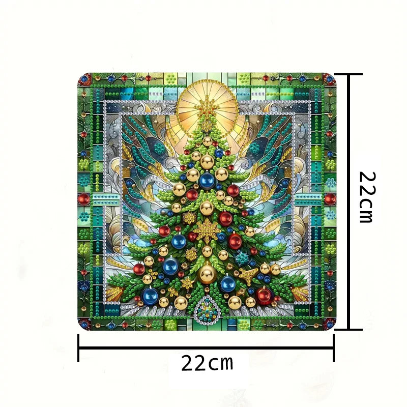 Christmas Tree | Door Hanger | Diamond Painting