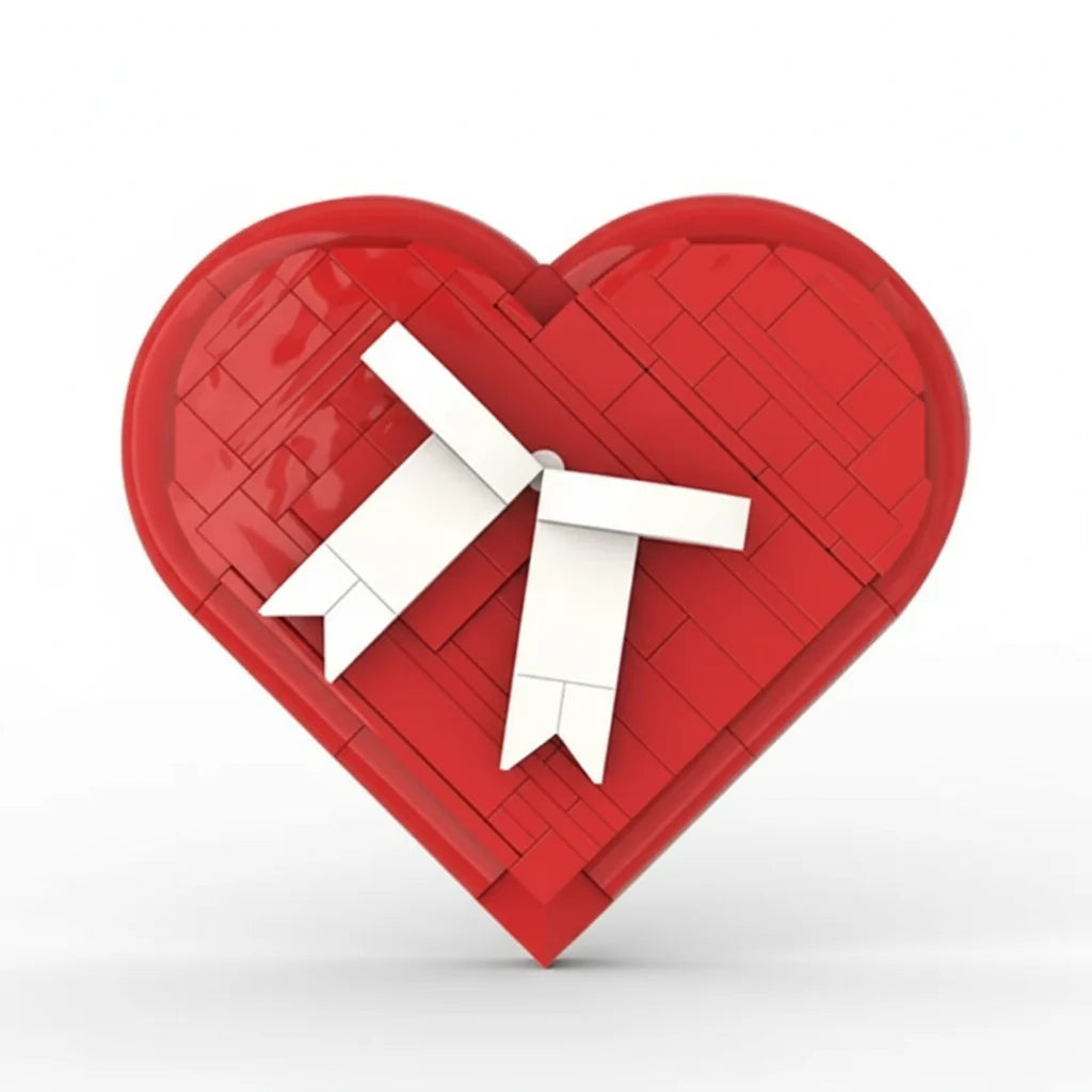 Heart-shaped box | Building blocks