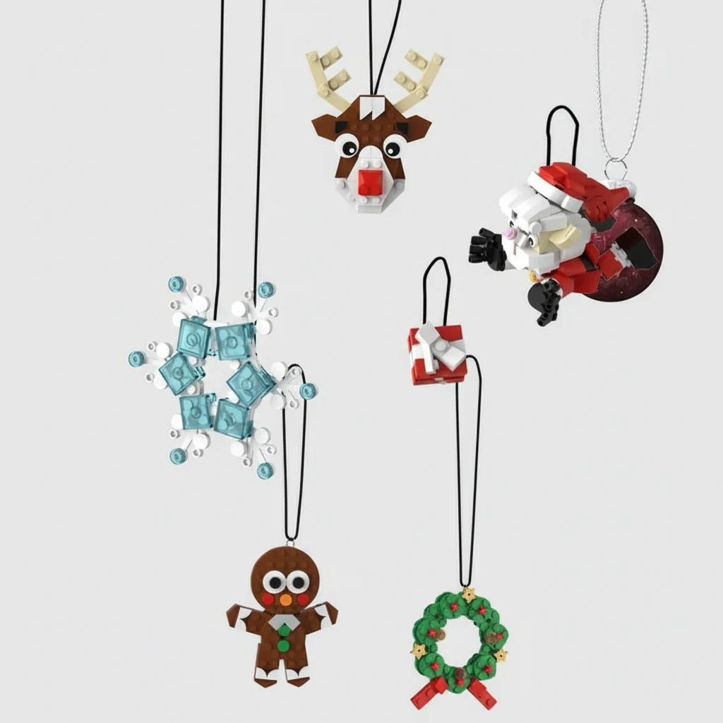 Christmas tree ornaments | Building blocks