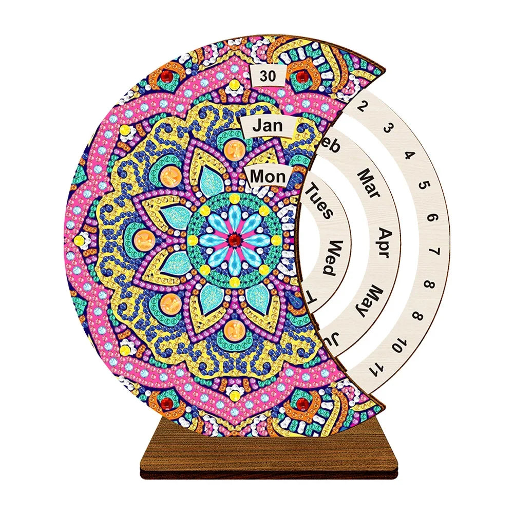 Beautiful Mandala | Calendar | Diamond Painting