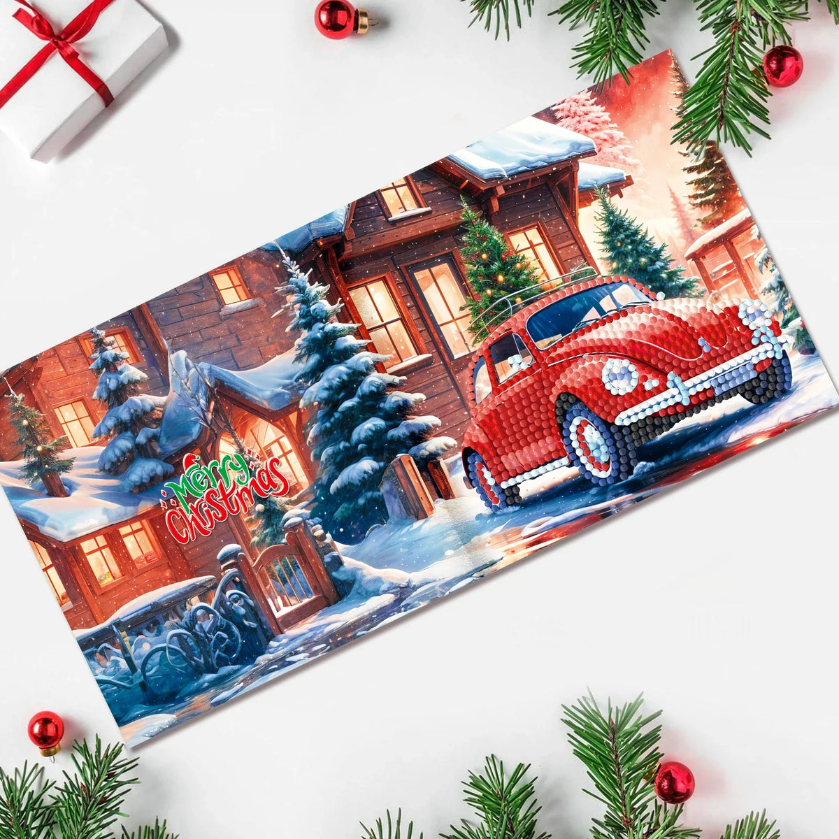 Christmas Cards | 12 Pieces | Diamond Painting