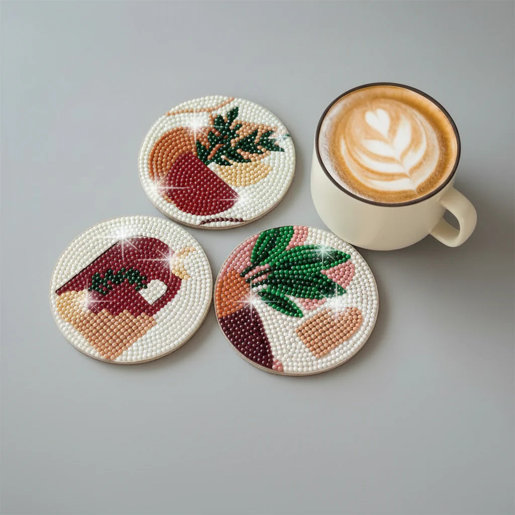 Beautiful Coasters | Diamond Painting