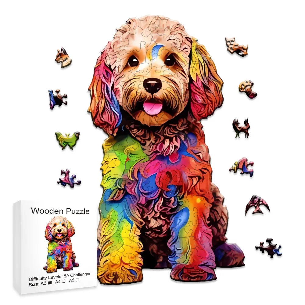Cute Dog | Wooden Puzzle