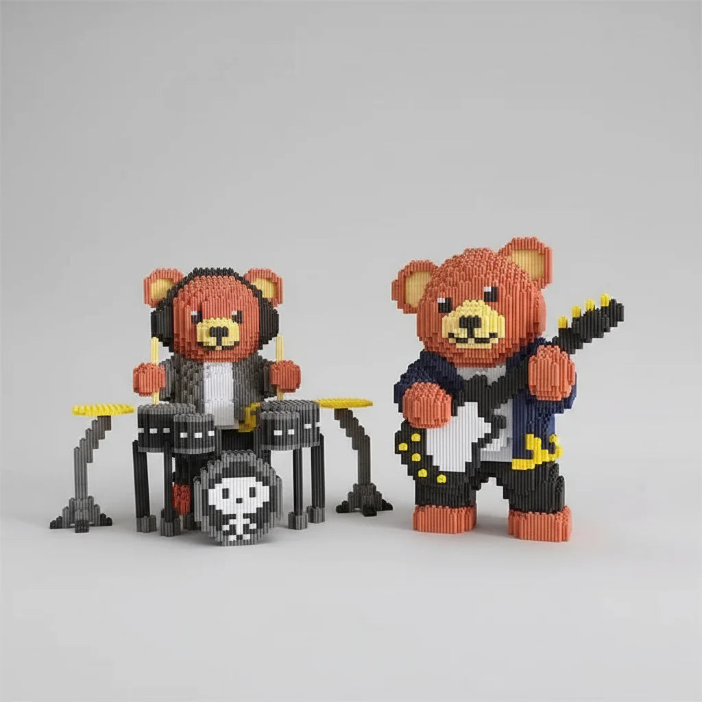 Teddy Bear Band | Building Bricks