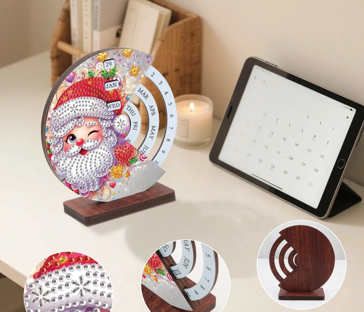 Santa Claus | Calendar | Diamond painting