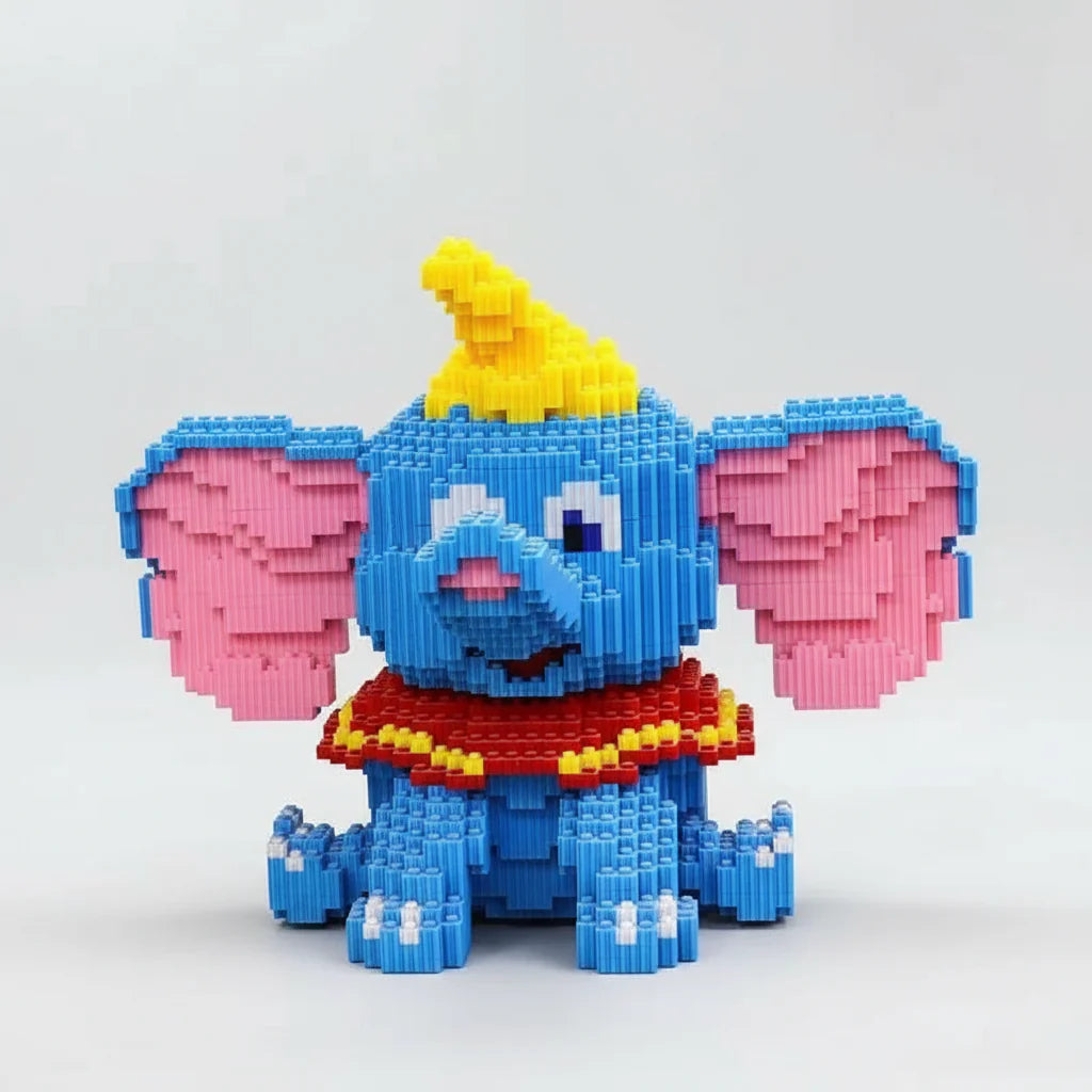 Blue elephant | Building bricks