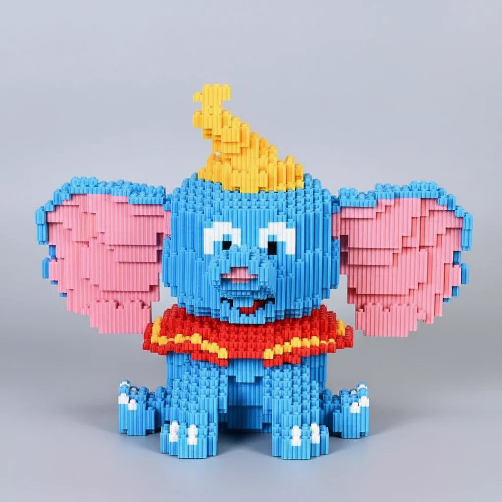 Blue elephant | Building bricks