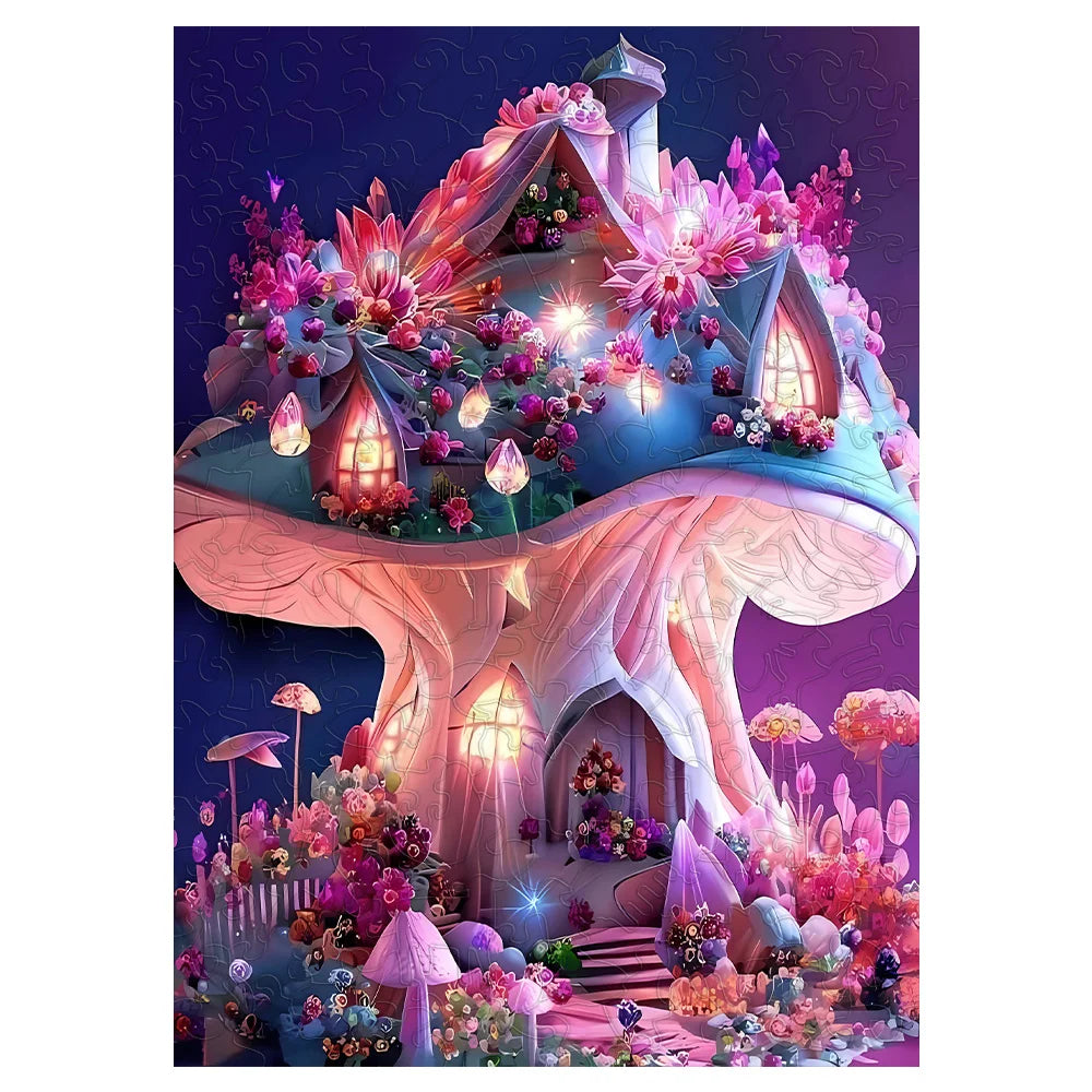 Magical Mushroom | Wooden Puzzle