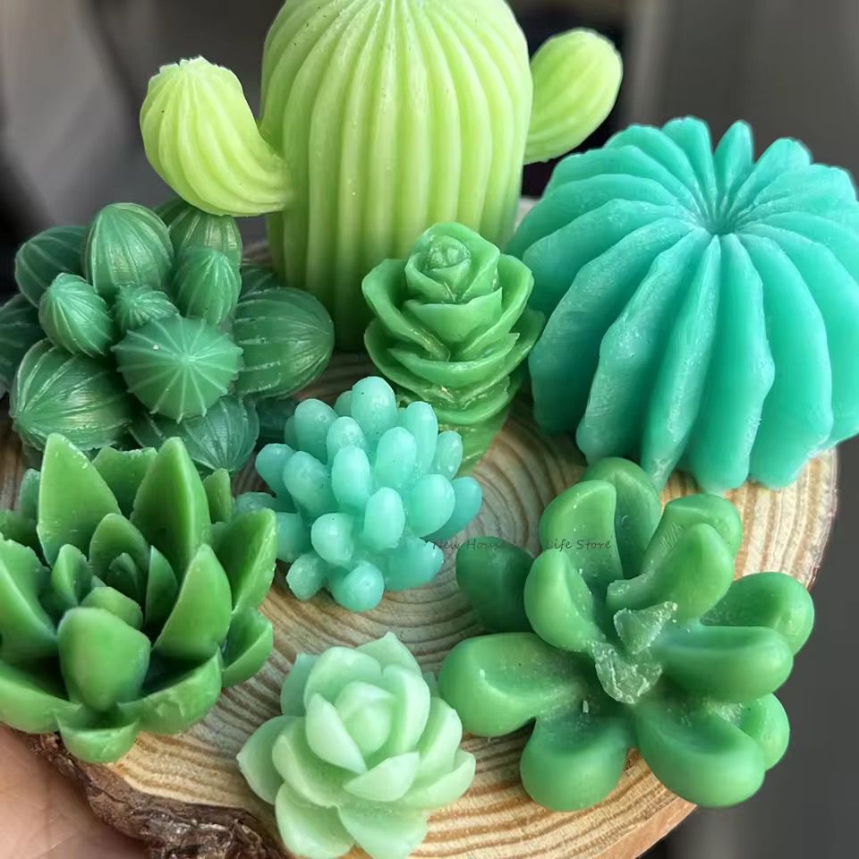 Cactus mold | Candle making