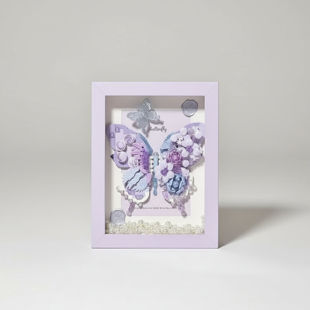 Beautiful butterfly painting | Building bricks