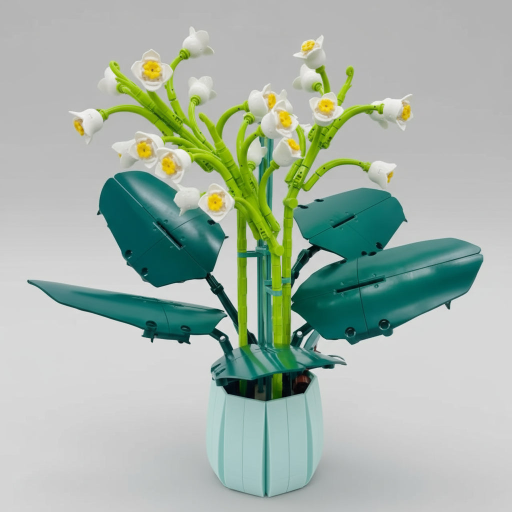 White lilies | Building blocks