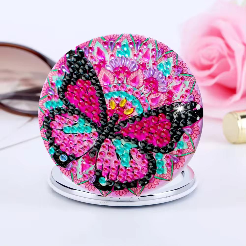 Butterfly mirror | Diamond painting