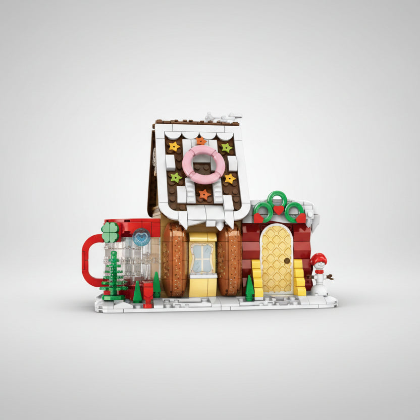 Cake house pen holder | Building bricks