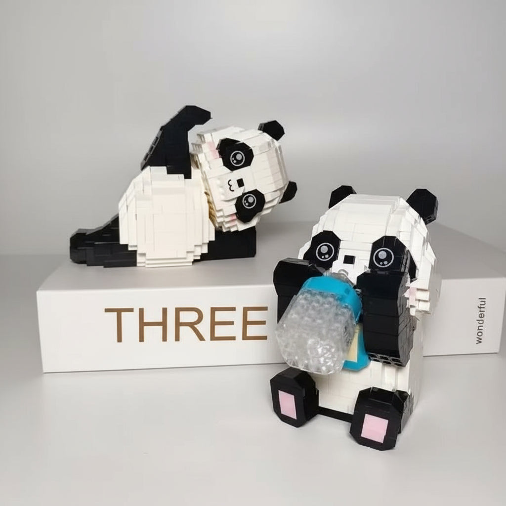 Yoga panda | Building bricks