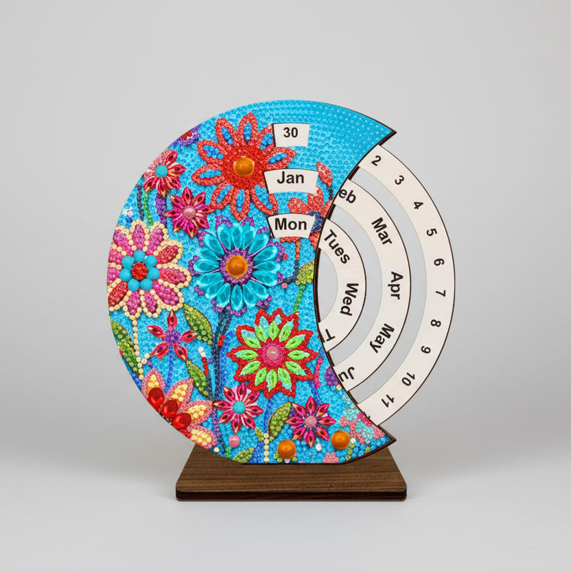Flowers | Calendar | Diamond painting