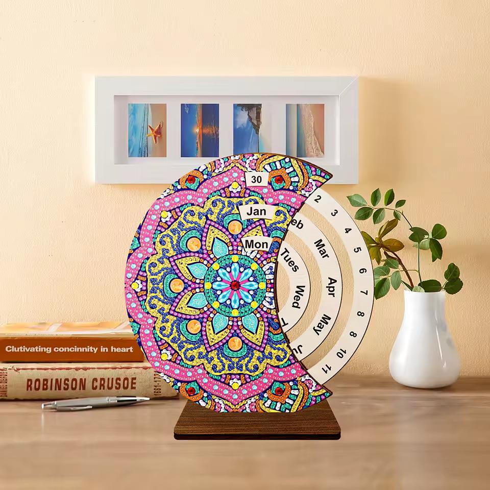 Beautiful Mandala | Calendar | Diamond Painting