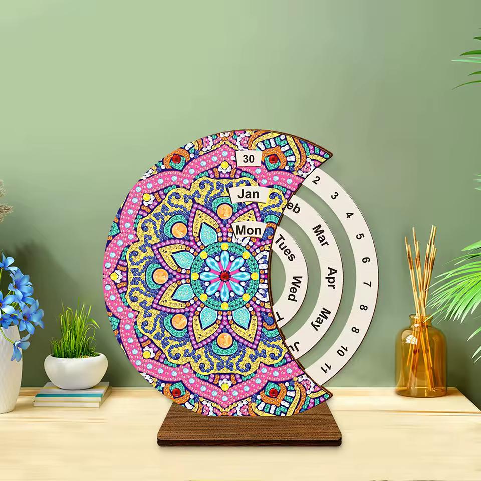 Beautiful Mandala | Calendar | Diamond Painting