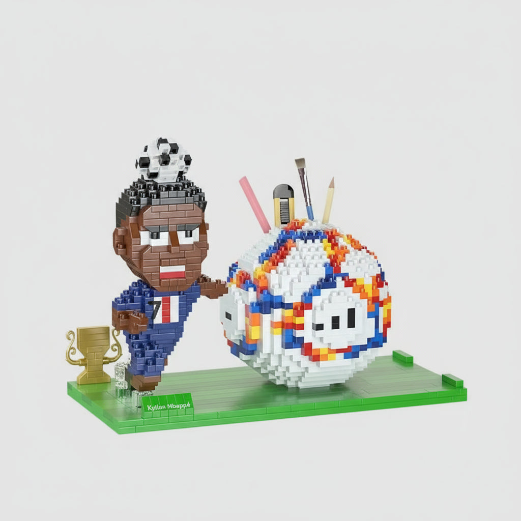 Mbappé Pen Holder | Building Blocks