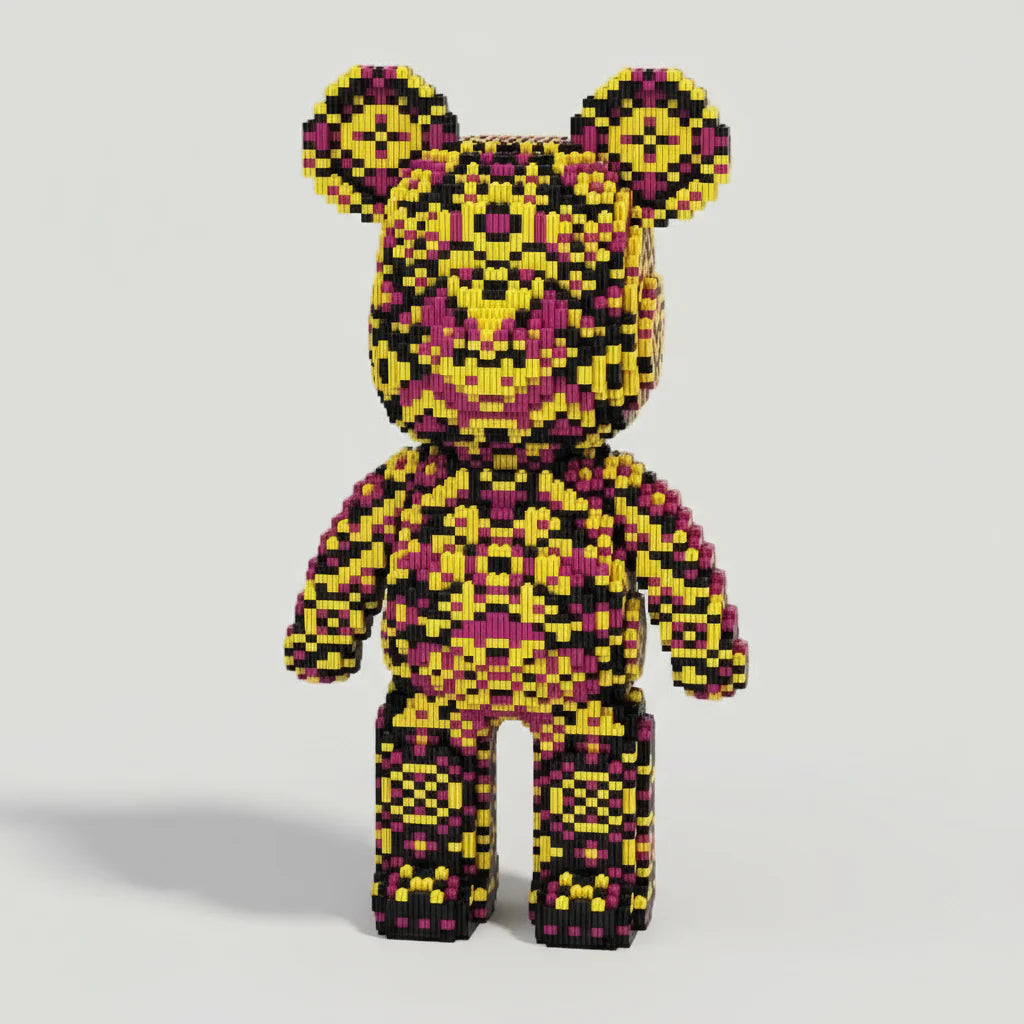 Mega mandala bear | Building blocks