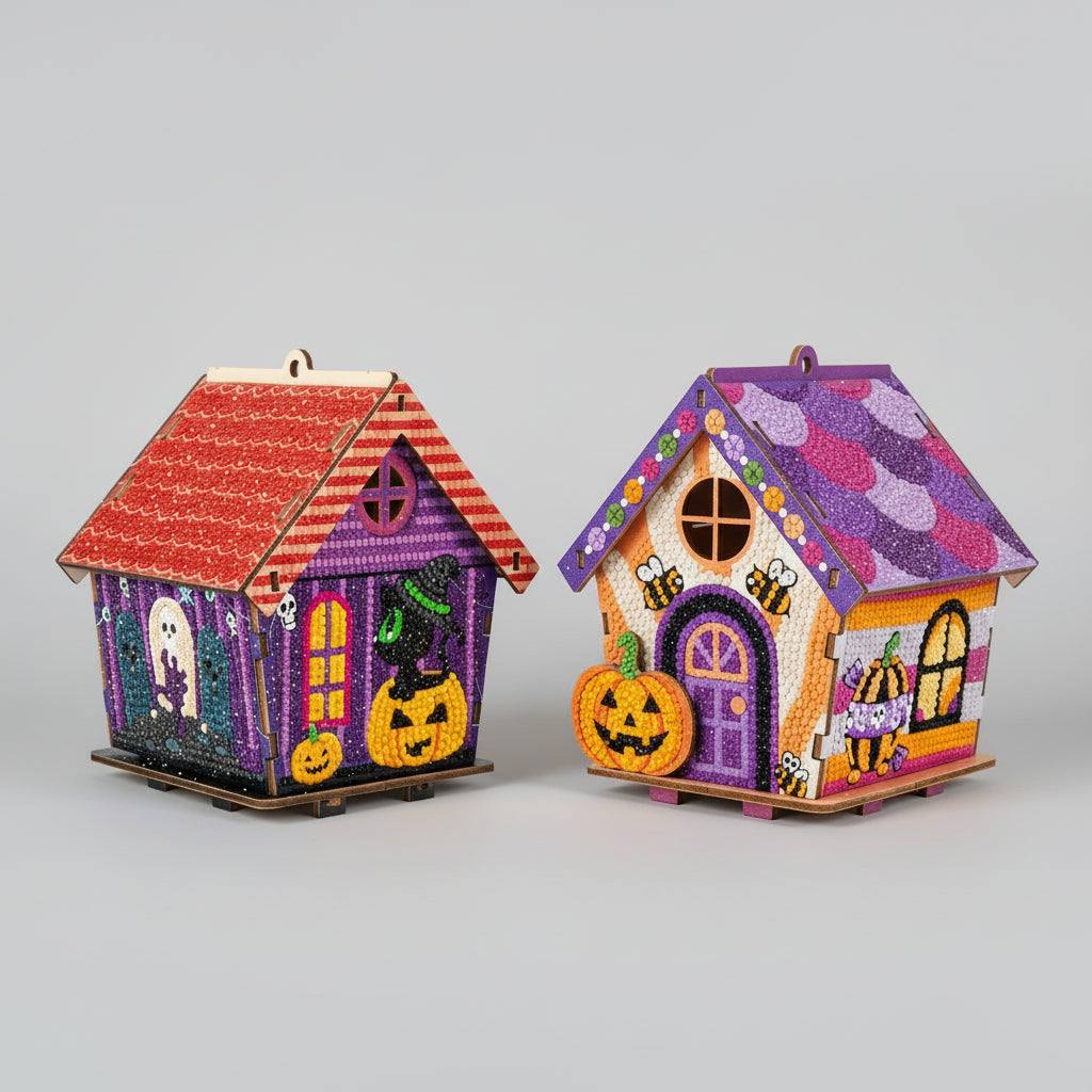 Halloween House | Hanger | Diamond Painting