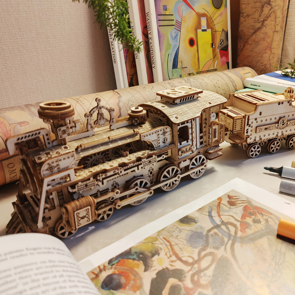 Train | Wooden Construction Kit