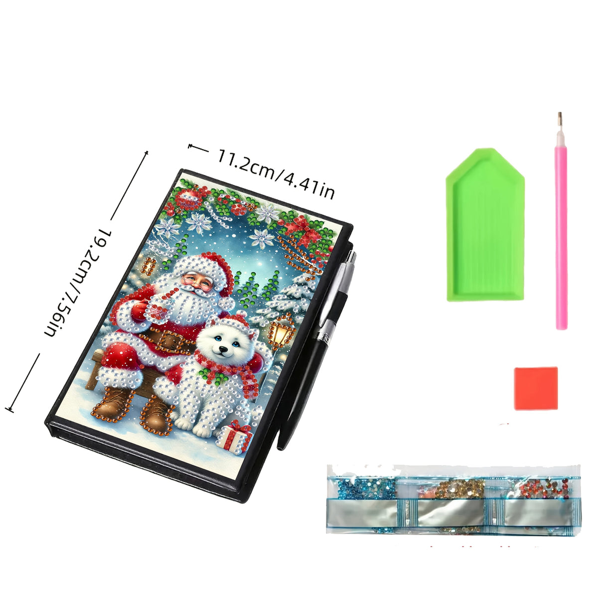 Santa Claus | Notebook | Diamond painting