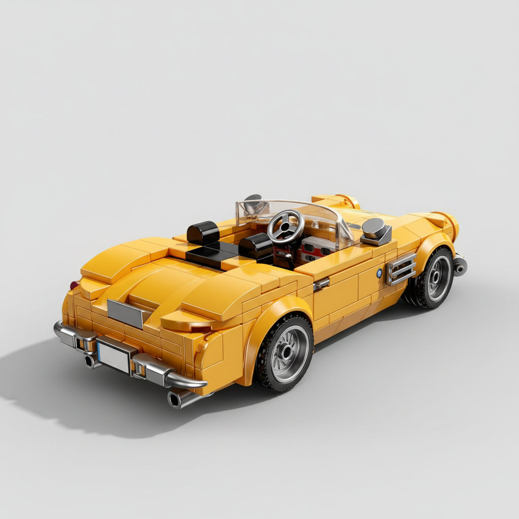 Yellow convertible | Building blocks