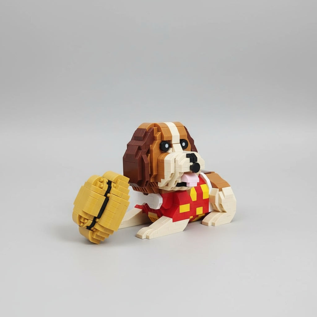 Basset Hond Bouwblokjes