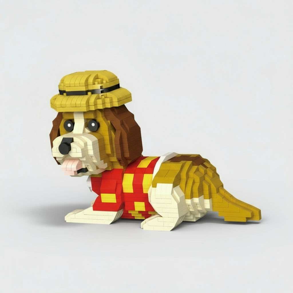 Basset Hond Bouwblokjes