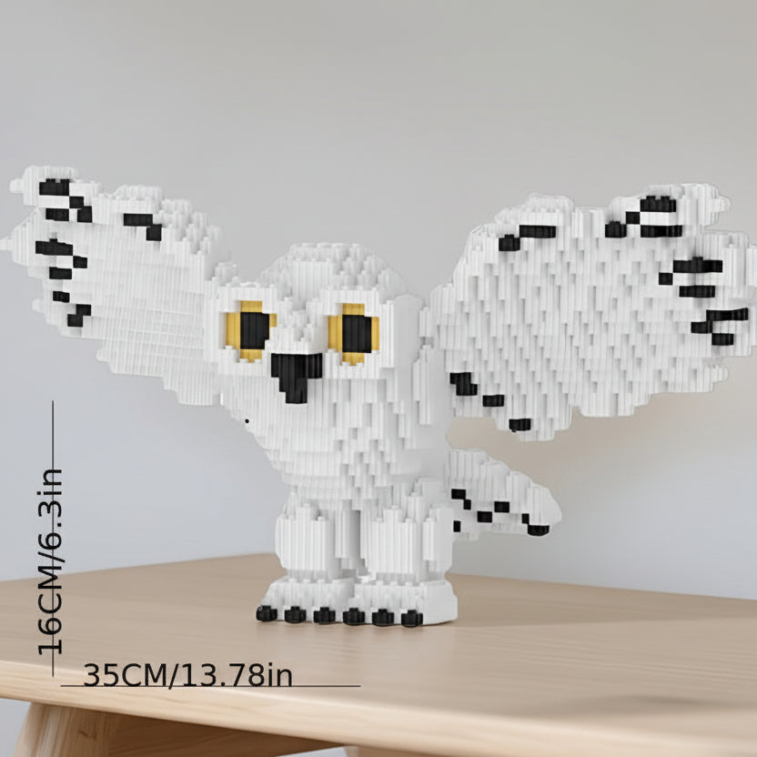Flying White Owl | Building blocks